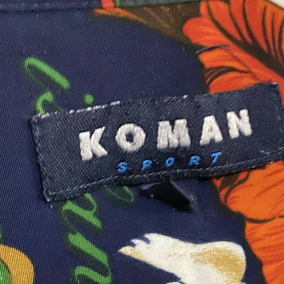 Koman Tropical Pin Up Billiards Hawaiian Shirt - Picture 5 of 8